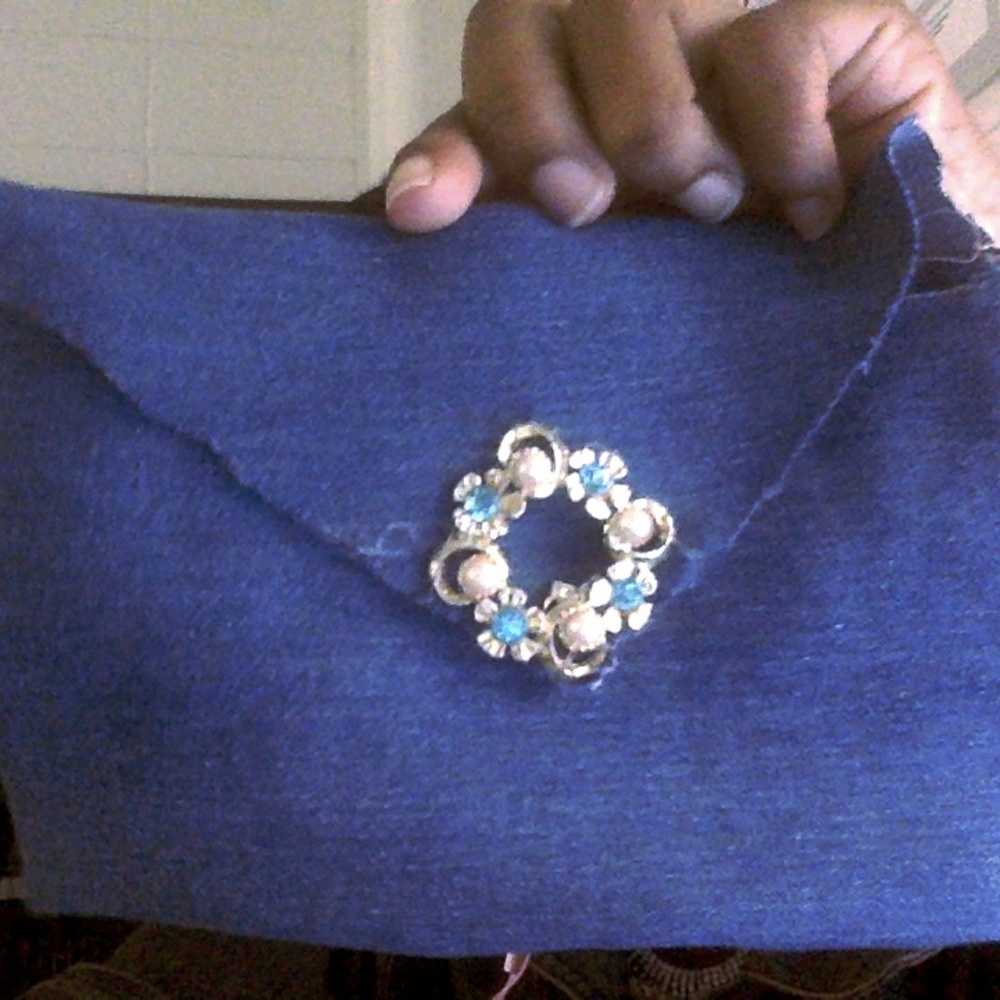 Self made change purse